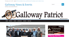 Desktop Screenshot of gallowaypatriot.com