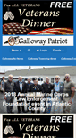 Mobile Screenshot of gallowaypatriot.com